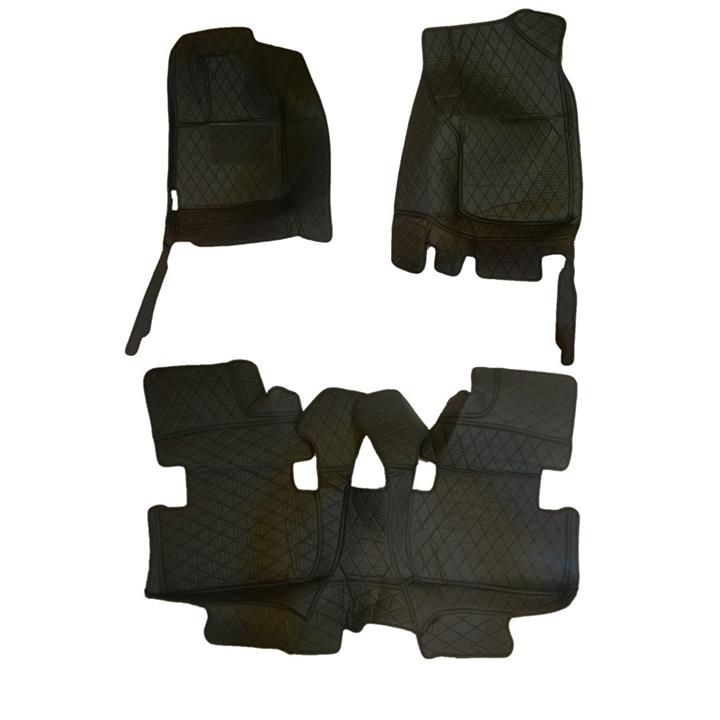 کفپوش سه بعدی خودرو مدل طرح الماس مناسب برای میتسوبیشی اوتلندر